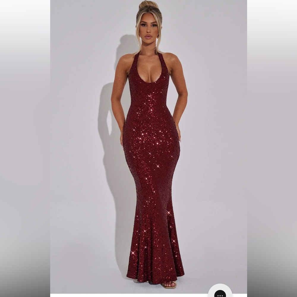 Babyboo ODETTE MAXI DRESS - WINE